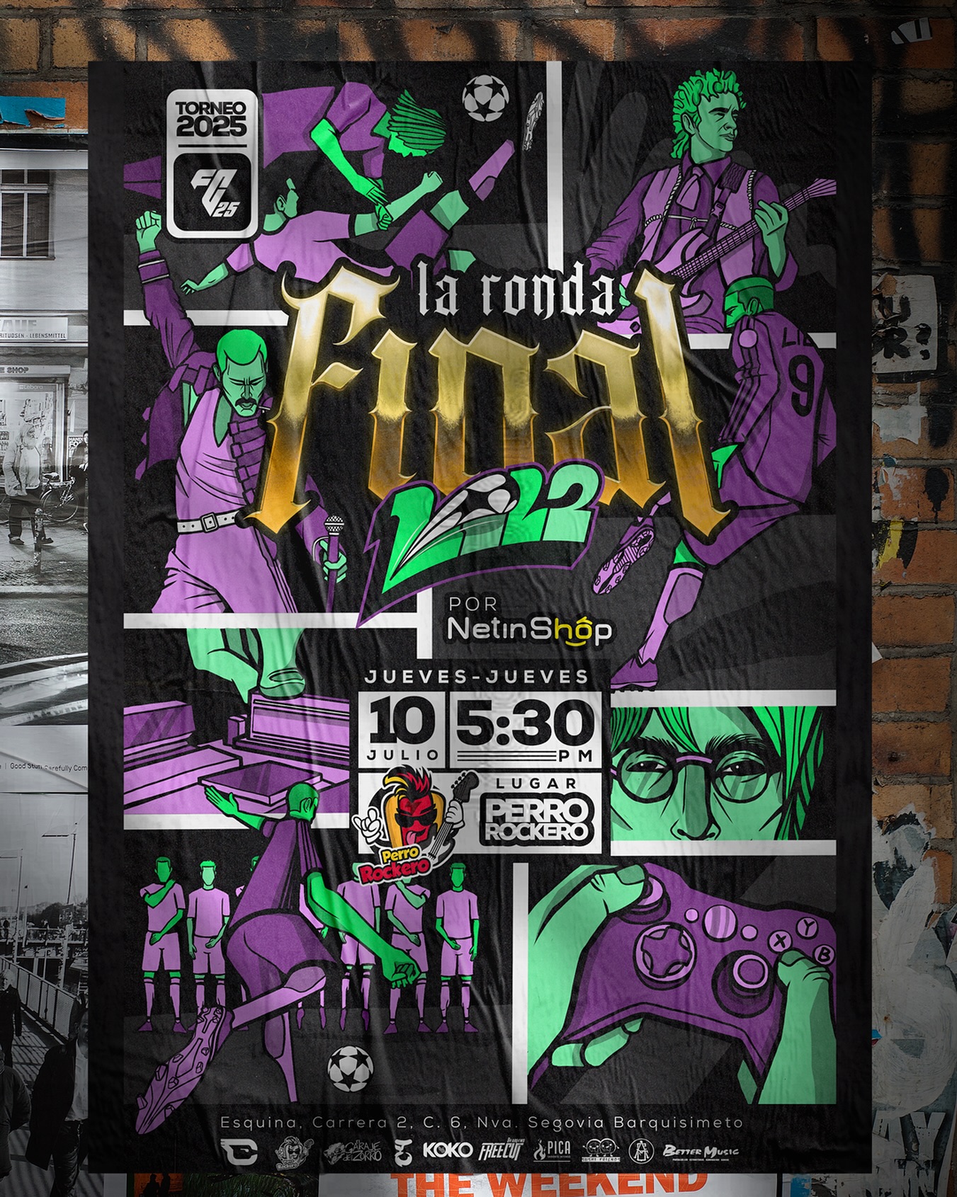 Flyer oficial de la Ronda Final — Netin Shop